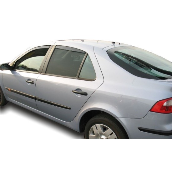 Ανεμοθραύστες για Renault Laguna (2001-2007) 5 πορτο ,sedan - 4 τμχ εμπρός και πίσω