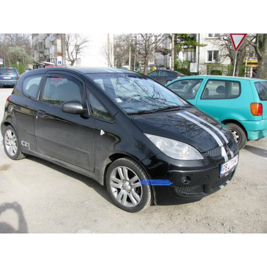 Ανεμοθραύστες για Mitsubishi Colt (2004-2012) 5 πορτο - 2 τμχ. εμπρός