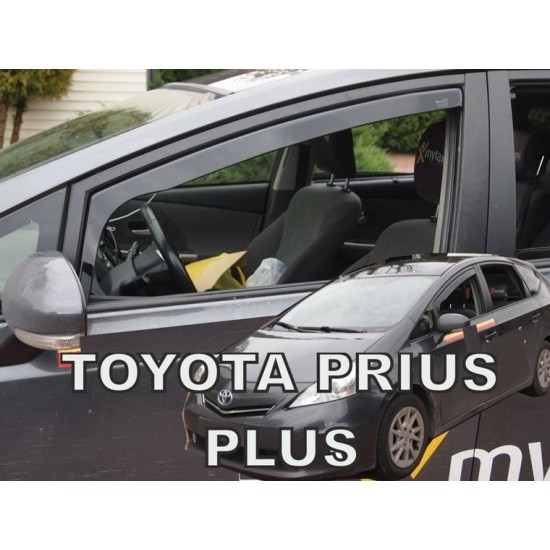 Ανεμοθραύστες για Toyota Prius Plus (2011+ ) 5 πορτο - 2 τμχ εμπρός