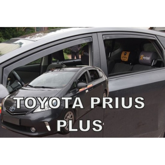 Ανεμοθραύστες για Toyota Prius Plus (2011+) 5 πορτο - 4 τμχ εμπρός και πίσω