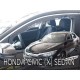 Ανεμοθραύστες για Honda Civic X (2017+) 5 πορτο - 2 τμχ. εμπρός