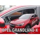 Ανεμοθραύστες για Opel Grandlland X (2017+) 5 πορτο - 2 τμχ. εμπρός