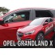 Ανεμοθραύστες για Opel Grandland X (2017+) 4 πορτο - 4 τμχ. εμπρός και πίσω