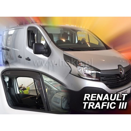 Ανεμοθραύστες για Fiat Talento / Opel Vivaro II / Renault Traffic (2014+) 2 τμχ. εμπρός