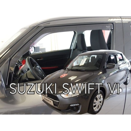 Ανεμοθραύστες για Suzuki Swift (2017+) 5 πορτο - 2 τμχ εμπρός