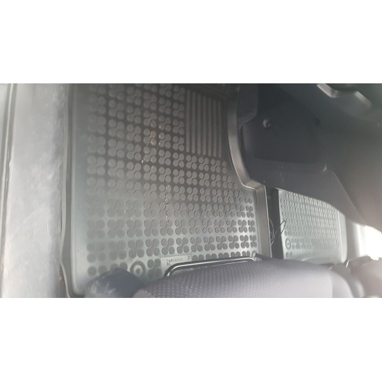 Λαστιχένια πατάκια Rezaw Plast για Honda CR - V (2007-2012) - τύπου σκαφάκι - 3τμχ.