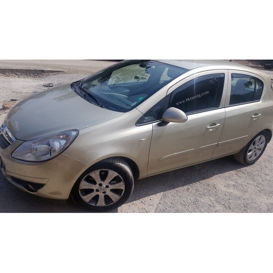 Ανεμοθραύστες για Opel Corsa D / E (2006+) 5 πορτο - 4 τμχ. εμπρός και πίσω