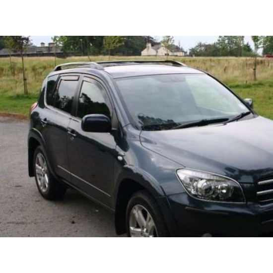 Ανεμοθραύστες για Toyota Rav4 (2005-2012) 5 πορτο - 4 τμχ εμπρός και πίσω