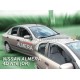 Ανεμοθραύστες για NISSAN ALMERA N16  (2000-2005)  4, 5 πορτο - 2 τμχ. εμπρός - αυτοκόλλητοι