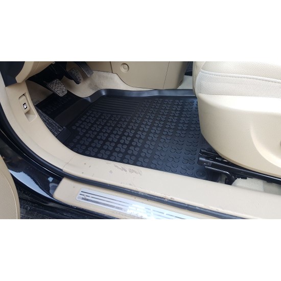 Λαστιχένια πατάκια Rezaw Plast για Honda CR-V (2012+) / Great Wall H6 - τύπου σκαφάκι - 3τμχ.