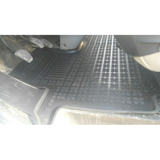 Λαστιχένια πατάκια Rezaw Plast για Renault Trafic / Oper Vivaro / Nissan Primastar (2001-2014) - τύπου σκαφάκι - 1τμχ.