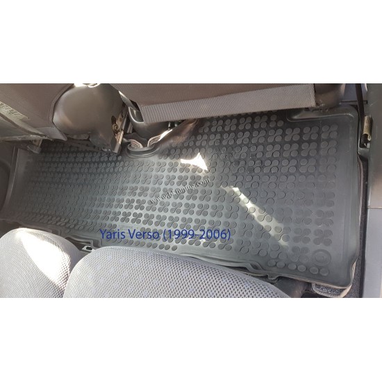 Λαστιχένια πατάκια Rezaw Plast για Toyota Yaris (2005-2011) / Urban Cruiser (2009+) - τύπου σκαφάκι - 3τμχ.