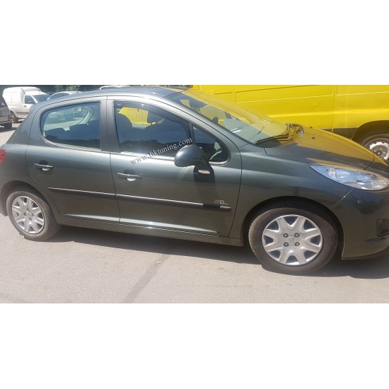 Ανεμοθραύστες για Peugeot 207 (2006+)  5 πορτο - 2 τμχ. εμπρός