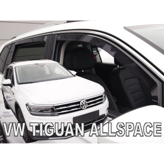 Ανεμοθραύστες για Vw Tiguan ALLSPACE  (2017+) - 4 τμχ. εμπρός και πίσω