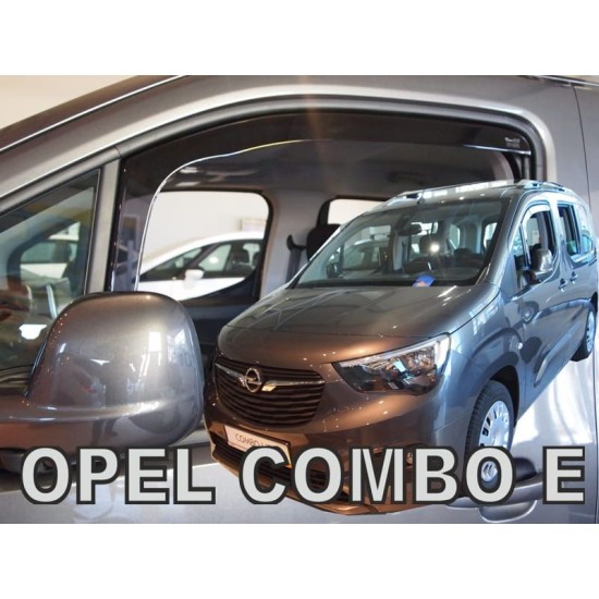 Ανεμοθραύστες για Opel Combo E 4d/5d/Citroen Berlingo III 4d/5d/Peugeot Rifter/ 4d/5d /Peugeot Partner 2d (2018+) / Fiat Doblo (2022+) / Toyota ProAce City 3d (2019+)  - 2 τμχ. εμπρός