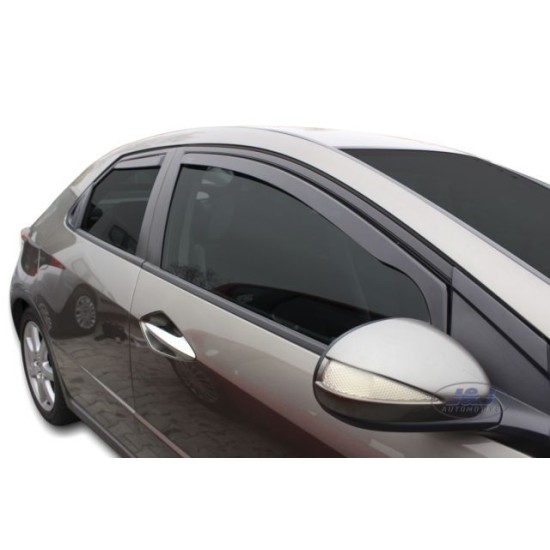 Ανεμοθραύστες για  Honda Civic VIII (2006-2012) 5 πορτο - 4 τμχ. εμπρός και πίσω