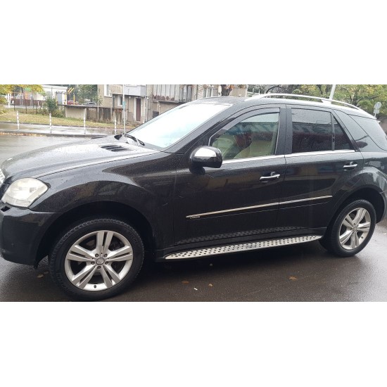 Ανεμοθραύστες για Mercedes ML W164 (2005-2011) - 2 τμχ. εμπρός