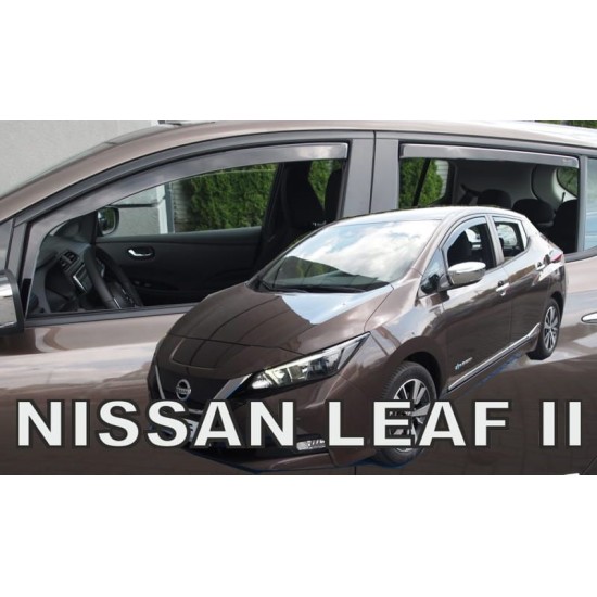 Ανεμοθραύστες για NISSAN  LEAF (2017+) - 4 τμχ. εμπρός και πίσω