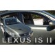 Ανεμοθραύστες για Lexus IS (2006-2013) 4D - 4τμχ. εμπρός και πίσω