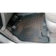 Λαστιχένια πατάκια Rezaw Plast για Kia Carnival II (2005-2014) - 5 seats - τύπου σκαφάκι - 3τμχ.