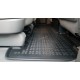 Λαστιχένια πατάκια Rezaw Plast για Kia Carnival II (2005-2014) - 5 seats - τύπου σκαφάκι - 3τμχ.