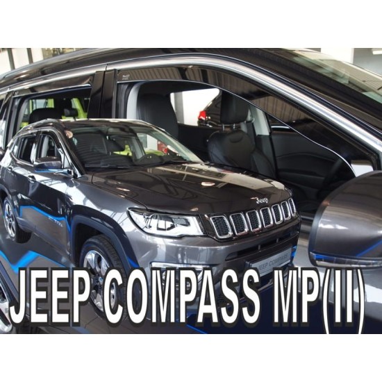 Ανεμοθραύστες για Jeep Compass MP (2017+) - 4 τμχ.