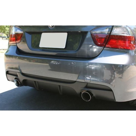 Diffuser πίσω προφυλακτήρα για BMW E90 (2005-2012) M-Performance - διπλό