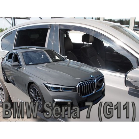 Ανεμοθραύστες για  BMW 7 G11 (2015+) 4D - 4 τμχ. εμπρός και πίσω