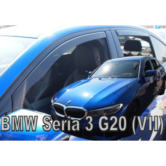 Ανεμοθραύστες για  BMW 3 G20 (2019+) 4D - 4 τμχ. εμπρός και πίσω