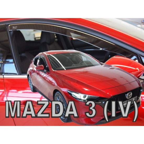 Ανεμοθραύστες για  MAZDA 3 (2019+) 5D - 2 τμχ. εμπρός