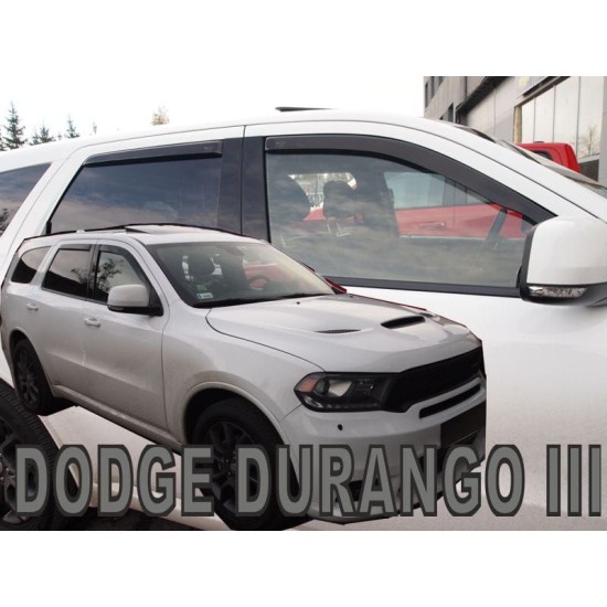 Ανεμοθραύστες για  DODGE DURANGO (2011+) 5D - 4 τμχ. εμπρός και πίσω