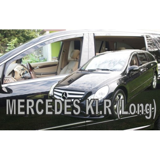 Ανεμοθραύστες για  MERCEDES R W251 (2005-2013+) Long - 4 τμχ. εμπρός και πίσω