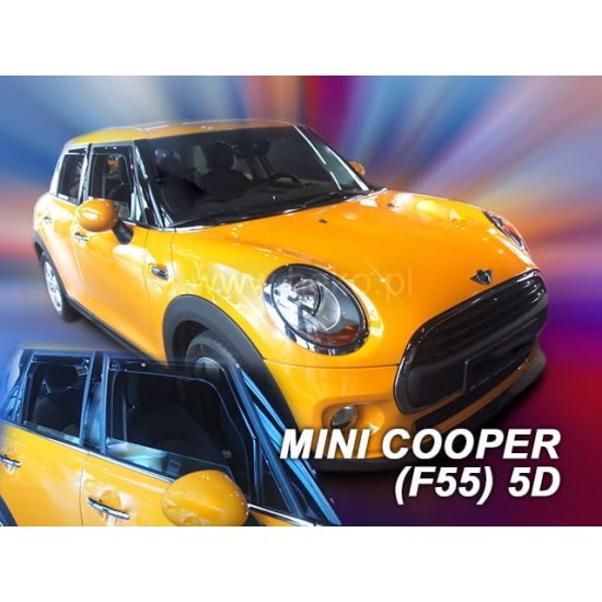 Ανεμοθραύστες για  MINI COOPER / ONE F55 (2014+) 5D - 4 τμχ. εμπρός και πίσω