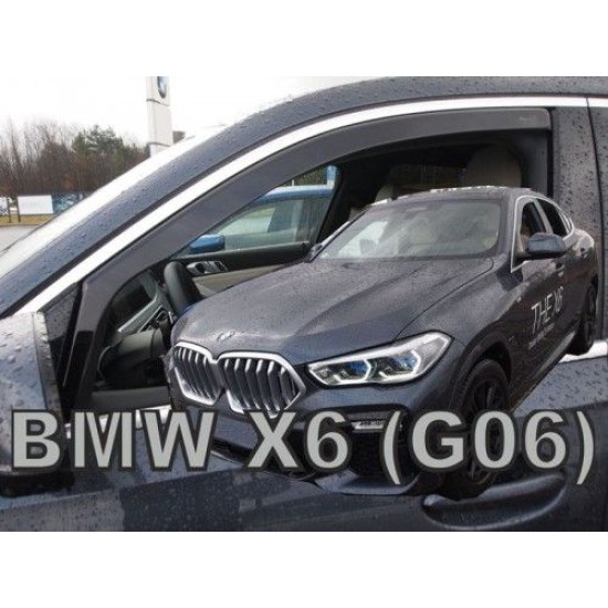 Ανεμοθραύστες για BMW X6 G06 (2019+) - 2 τμχ. εμπρός