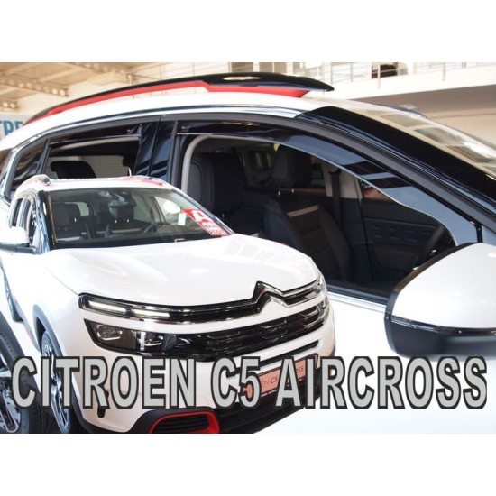 Ανεμοθραύστες για CITROEN C5 Aircross (2019+) 5D - 4 τμχ. εμπρός και πίσω