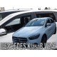 Ανεμοθραύστες για MERCEDES B-Class W247 (2019+) 5d - 4 τμχ. εμπρός και πίσω