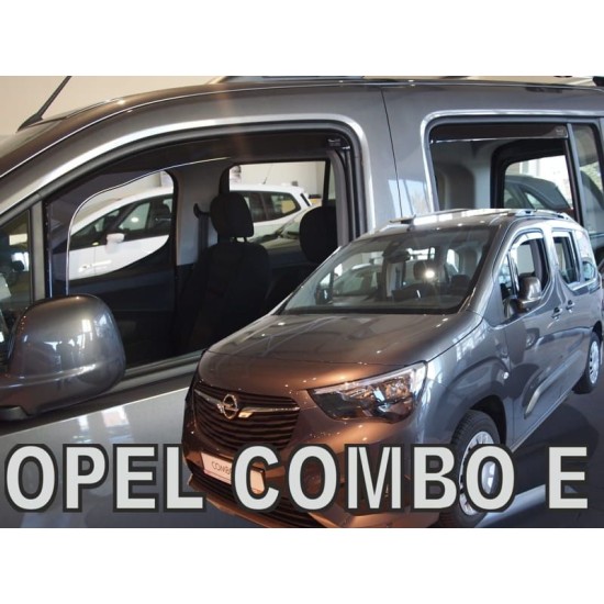 Ανεμοθραύστες για OPEL Combo E 5d / CITROEN Berlingo / PEUGEOT Rifter / TOYOTA ProAce City (2018+) - 4 τμχ. εμπρός και πίσω