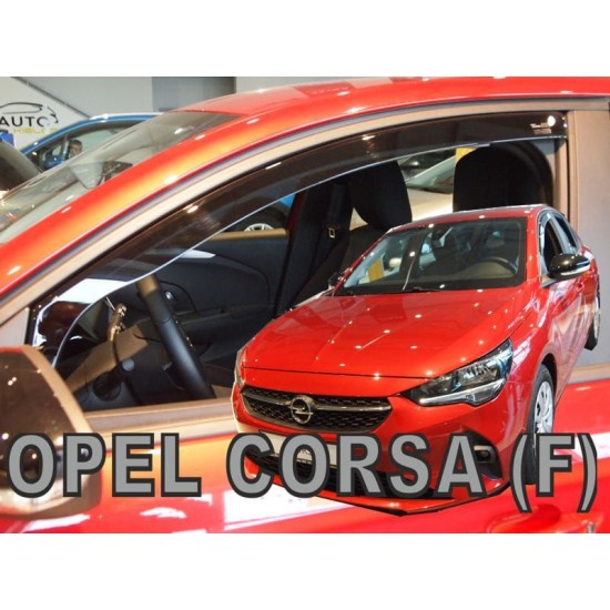 Ανεμοθραύστες για OPEL Corsa F / Peugeot 208 (2019+) - 2 τμχ. εμπρός