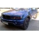 Φανάρια εμπρός angel eyes για BMW X5 (1999-2003) - black , με λάμπες (Η1) - σετ 2τμχ.