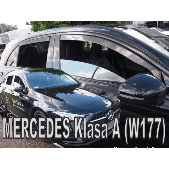 Ανεμοθραύστες για MERCEDES A-Class W177 (2019+) 5d - 4 τμχ. εμπρός και πίσω