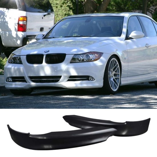 Splitter προφυλακτήρα εμπρός για BMW E90 /E91 (2005-2008) για εργοστασιακό προφυλακτήρα