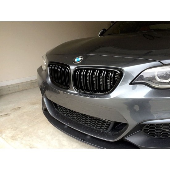 Μάσκα για BMW F22 / F23 / F87 (2014+) ματ - Piano M2 Design - 2τμχ.