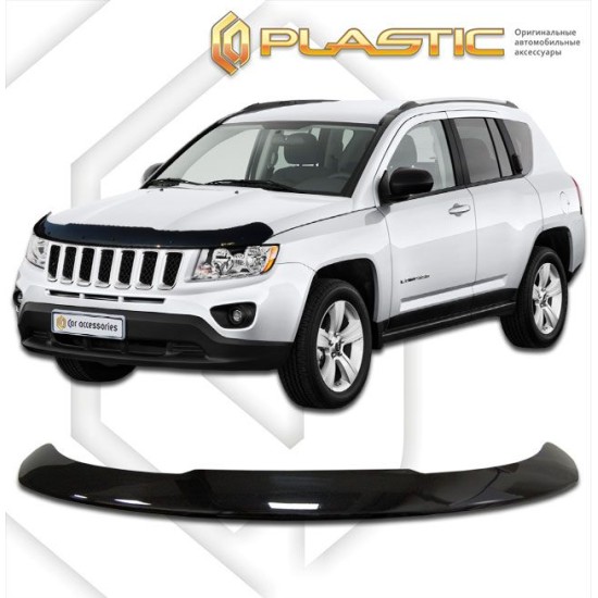 Ανεμοθραύστης καπό για Jeep Compass (2013+) - CA Plast