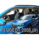 Ανεμοθραύστες για PEUGEOT 2008 / E-2008 II 5D (2019+) - 4 τμχ. εμπρός και πίσω