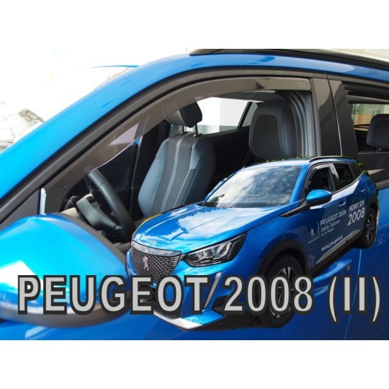 Ανεμοθραύστες για PEUGEOT 2008 / E-2008 II 5D (2019+) - 2 τμχ. εμπρός