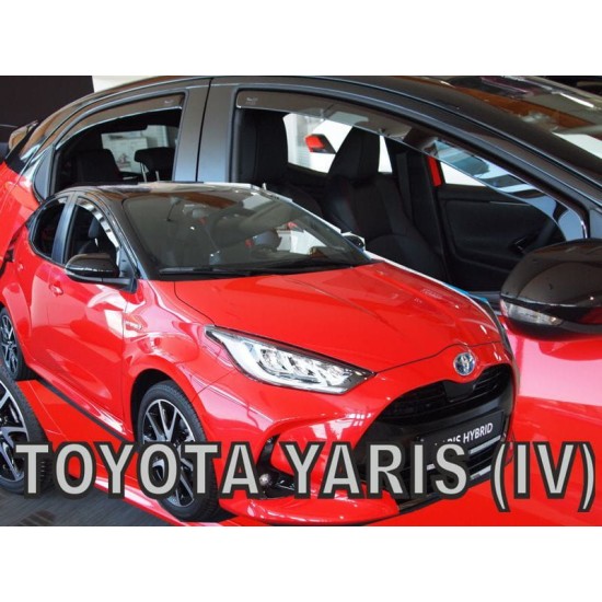 Ανεμοθραύστες για TOYOTA YARIS IV 5D (2019+) - 4 τμχ. εμπρός και πίσω