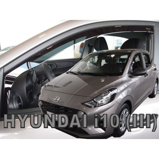 Ανεμοθραύστες για HYUNDAI I10 5D (2019+) - 2 τμχ. εμπρός