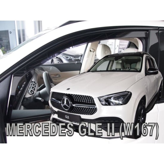 Ανεμοθραύστες για MERCEDES GLE II (W167) (2019+) - 2 τμχ. εμπρός