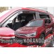 Ανεμοθραύστες για SSANGYONG KORANDO IV (2019+) - 4 τμχ. εμπρός και πίσω