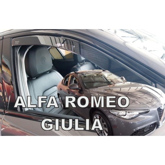 Ανεμοθραύστες για ALFA ROMEO GIULIA (2016+) - 2 τμχ. εμπρός